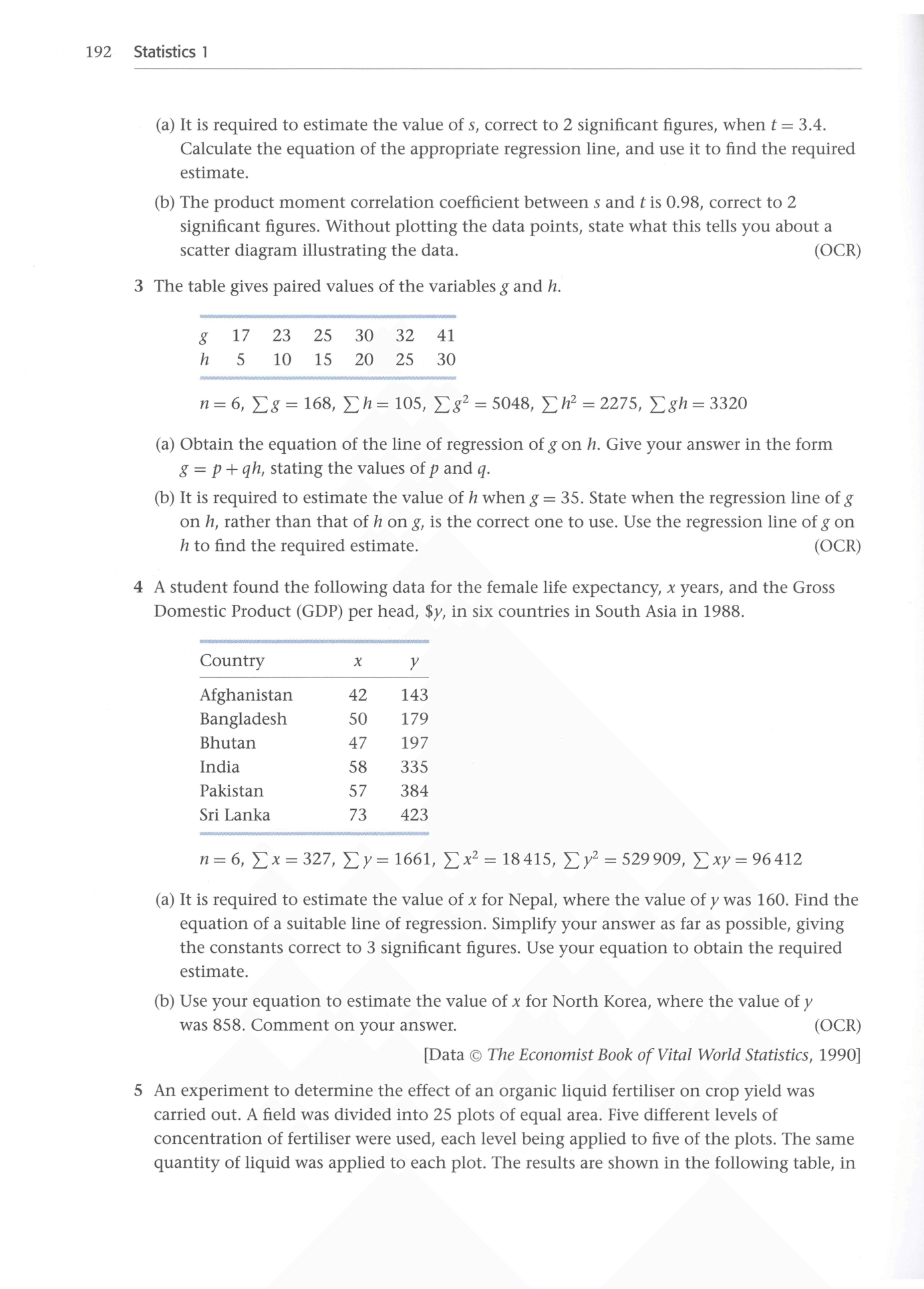 Cambridge Statistics